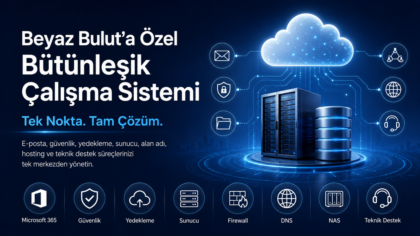 Beyaz Bulut Bilişim Bütünleşik BT Çalışma Sistemi