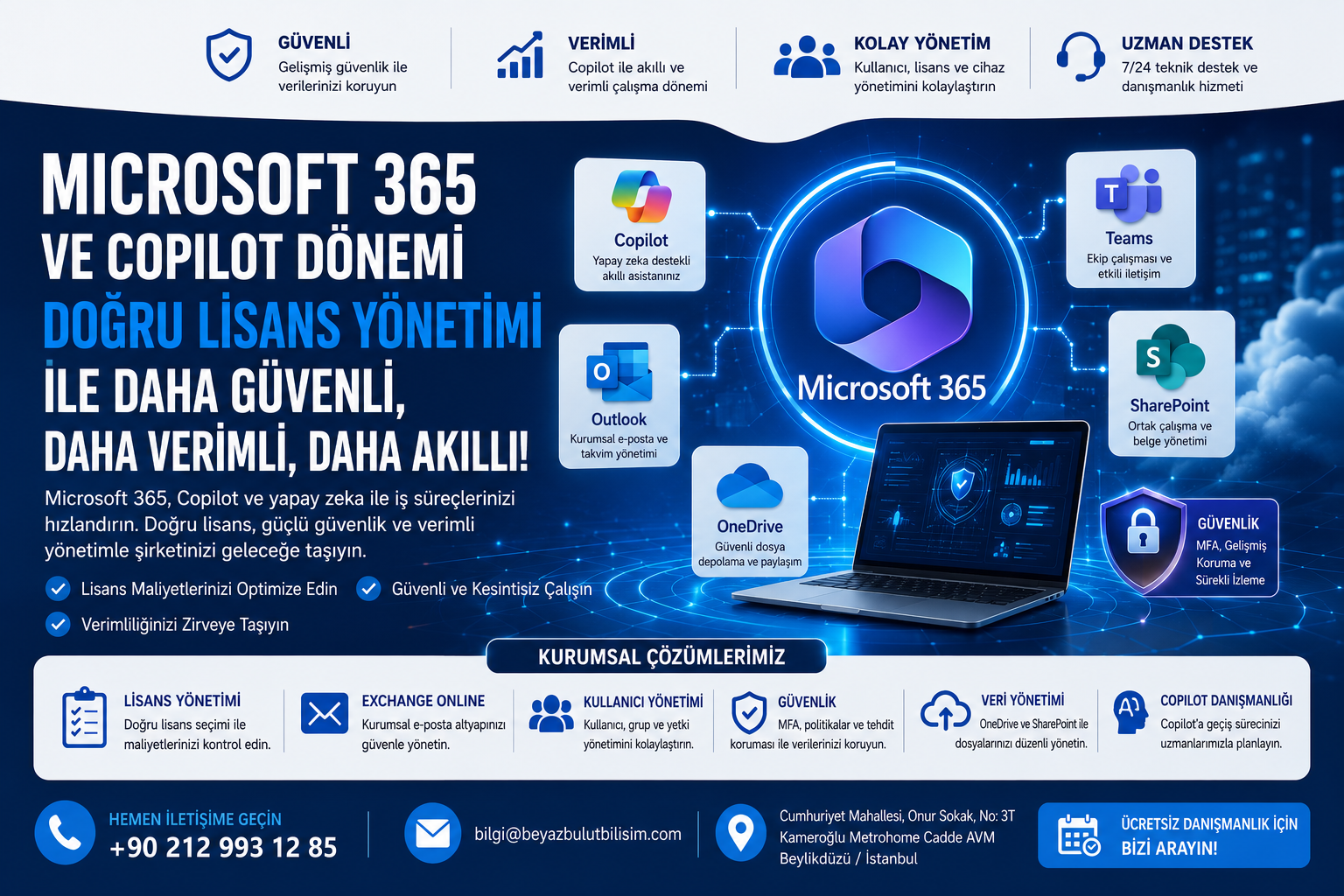 Microsoft 365 ve Copilot Dönemi: Şirketler İçin Doğru Lisans Yönetimi Neden Kritik?